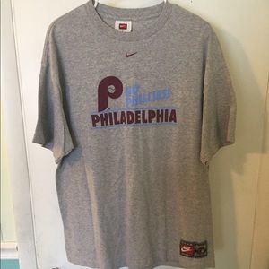 Nike, Cooperstown Collection PHILLIES shirt large
